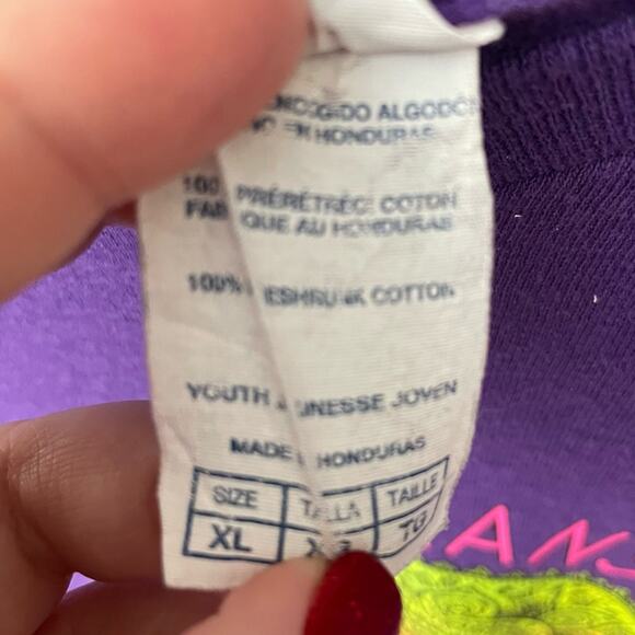 Port Aransas Texas Women's T Shirt  Rainbow Dream Catcher Purple Short Sleeve XL - Picture 4 of 6